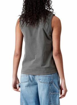Camiseta Carhartt Nelson gris para mujer