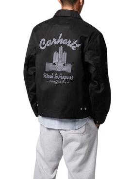 Cazadora Carhartt Racer negro para hombre
