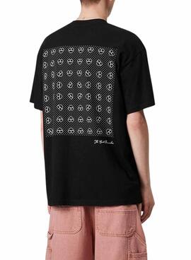 Camiseta Carhartt Furoshiki negro para hombre