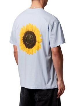 Camiseta Carhartt Sunflower azul para hombre