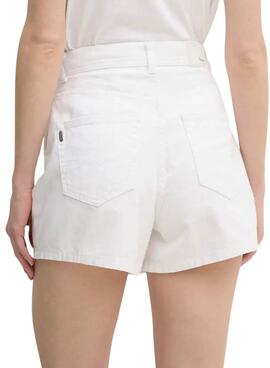 Short Pepe Jeans Skort blanco para mujer