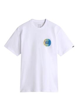 Camiseta Vans Retro blanco para hombre