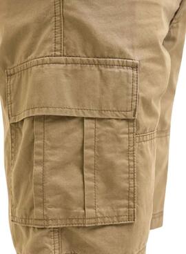 Bermudas Jack and Jones Mateo camel para hombre