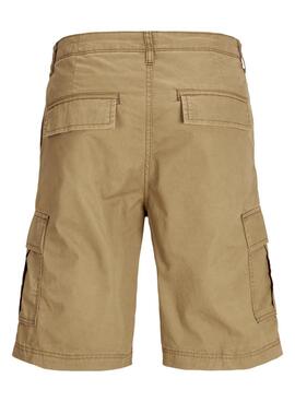 Bermudas Jack and Jones Mateo camel para hombre