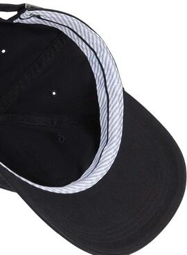 Gorra Tommy Hilfiger Flag Soft negro para hombre