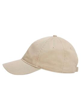 Gorra Tommy Hilfiger Flag Soft beige para hombre