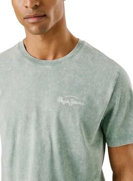 Camiseta Pepe Jeans Terell verde para hombre