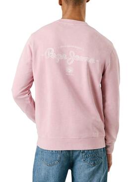 Sudadera Pepe Jeans Terrel rosa para hombre