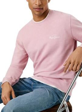 Sudadera Pepe Jeans Terrel rosa para hombre