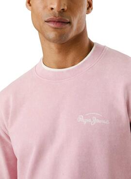 Sudadera Pepe Jeans Terrel rosa para hombre