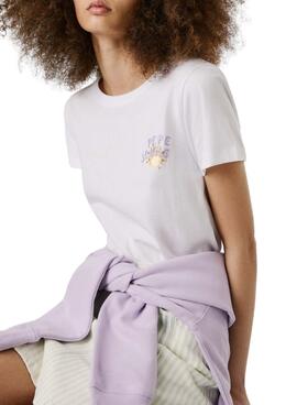 Camiseta Pepe Jeans Amanda blanco para mujer