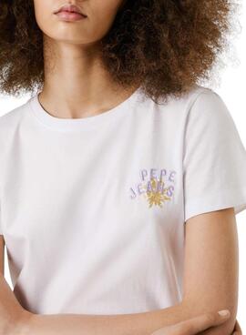 Camiseta Pepe Jeans Amanda blanco para mujer