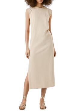 Vestido Pepe Jeans Ari beige para mujer