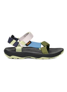 Sandalias Teva Hurricane verde para niño y niña