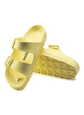 Sandalias Birkenstock Arizona Eva Popcorn amarillo para mujer