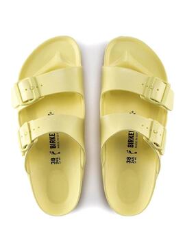 Sandalias Birkenstock Arizona Eva Popcorn amarillo para mujer