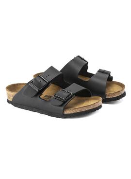 Sandalias Birkenstock Arizona negro niña y niño