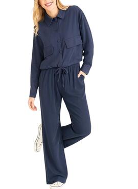 Camisa Naf Naf militar marino para mujer