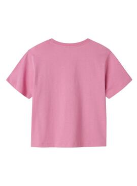 Camiseta Name It Jassa rosa para niña