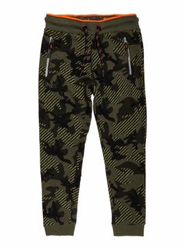 Pantalones Superdry Orange Label Camo Hombre