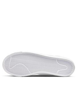 Zapatillas Nike Blazer Mid 77 blanco y rosa para mujer