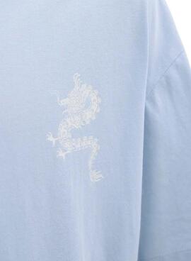 Camiseta Jack and Jones Charge azul para hombre