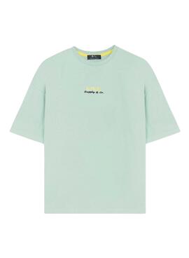 Camiseta El Pulpo Salty Waves turquesa para hombre