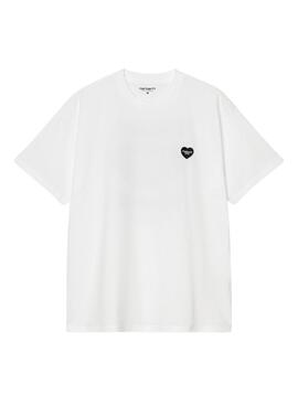 Camiseta Carhartt Heart blanco para hombre