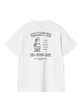 Camiseta Carhartt Sandwich blanco para hombre