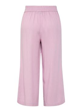 Pantalón Pieces Pia rosa para mujer