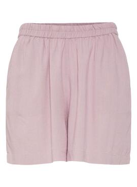 Shorts Pieces Pia rosa para mujer