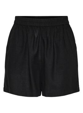 Shorts Pieces Pia negro para mujer