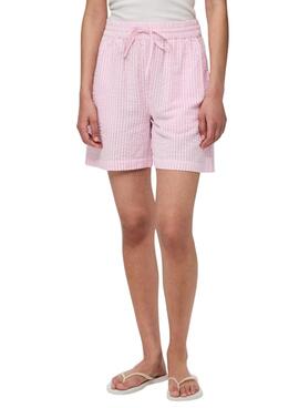 Bermudas Pieces Sally rosa para mujer