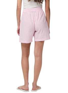 Bermudas Pieces Sally rosa para mujer