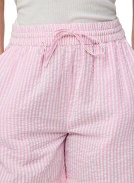 Bermudas Pieces Sally rosa para mujer