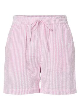 Bermudas Pieces Sally rosa para mujer