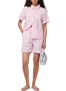 Camisa Pieces Sally rosa para mujer