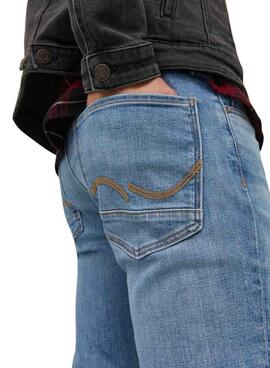 Pantalón vaquero Jack and Jones Tim Davis skinny para hombre
