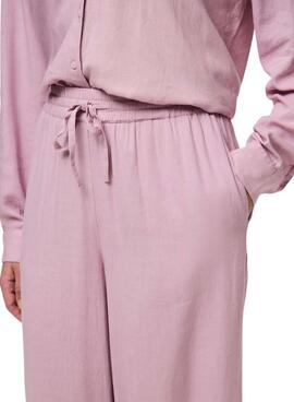 Pantalón Pieces Pia Wide rosa para mujer