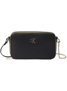 Bolso Calvin Klein Jeans Minimal Camera negro para mujer
