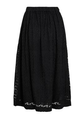 Falda Vila Viakisa negro para mujer