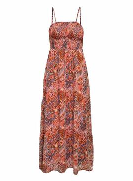 Vestido Only Elena coral para mujer