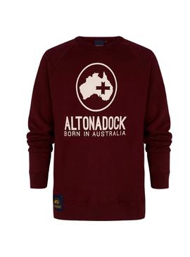 Sudadera Altonadock Logo Granate