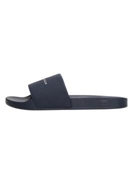 Chanclas Tommy Hilfiger NYC azul marino para hombre