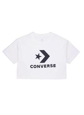 Camiseta Converse Star blanco para mujer