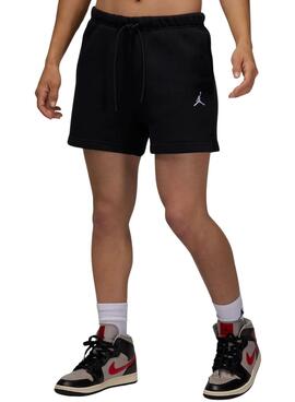 Shorts Jordan Brooklyn negro para niña