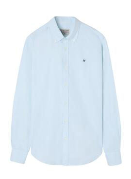 Camisa sport oxford lisa verde claro
