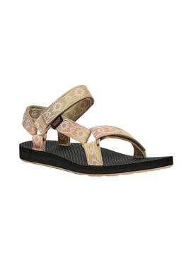 Sandalias Teva Universal Anhydra beige para mujer
