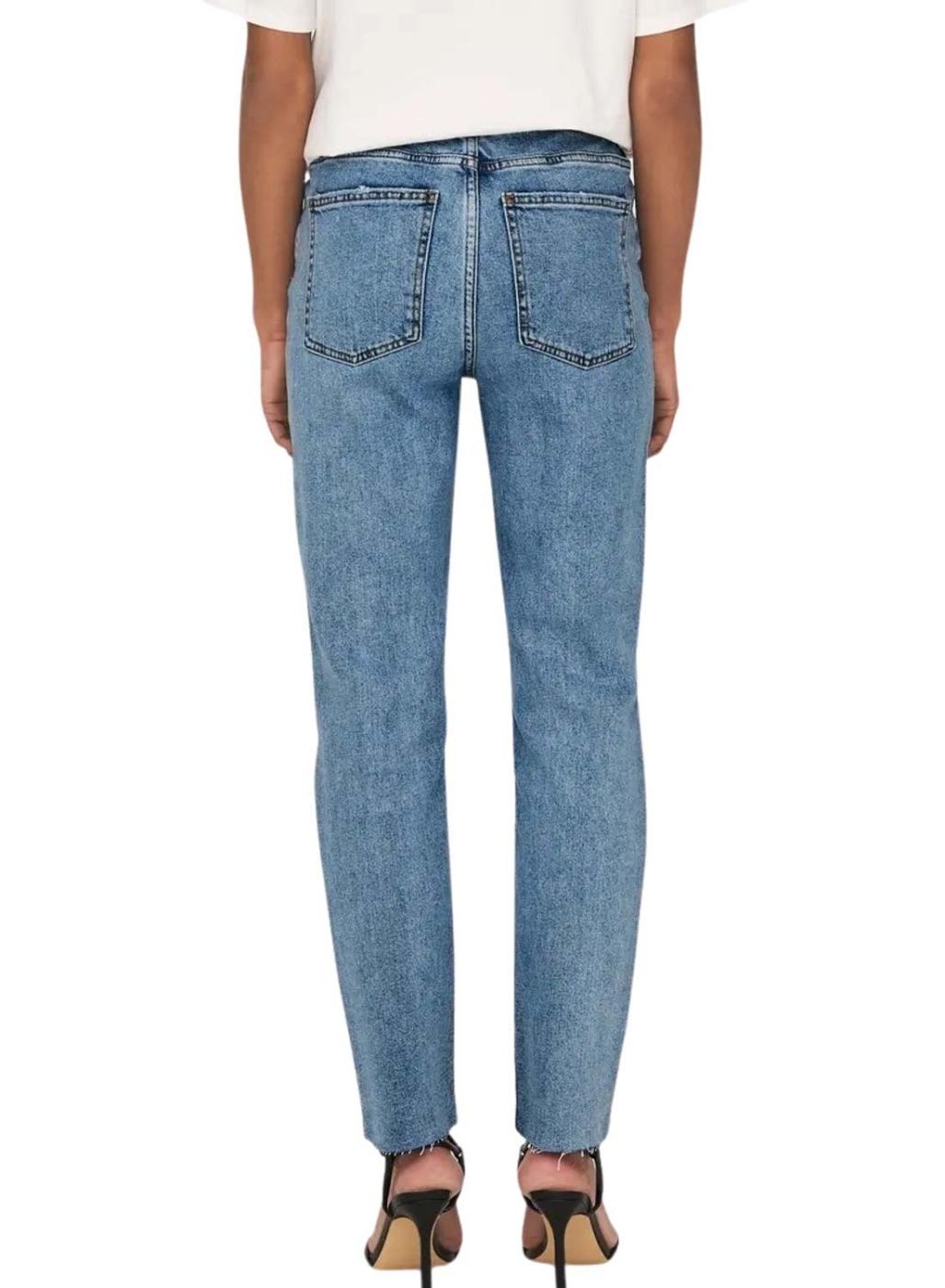 Pantalón vaquero Only Emily straight para mujer