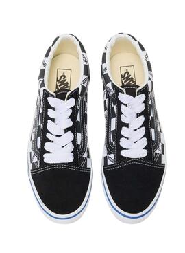 Zapatillas Old Skool Logo negro para niño y niña
